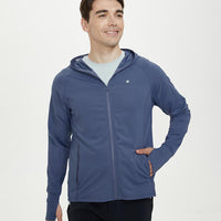 Apex Hooded Jacket Spliced Mesh Men UPF50+