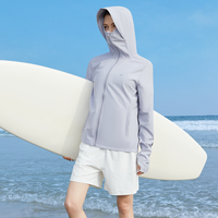 Suptex Hooded Jacket Face Cover Women UPF50+
