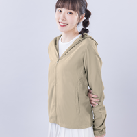 Suptex Hooded Jacket Face Cover Women UPF50+