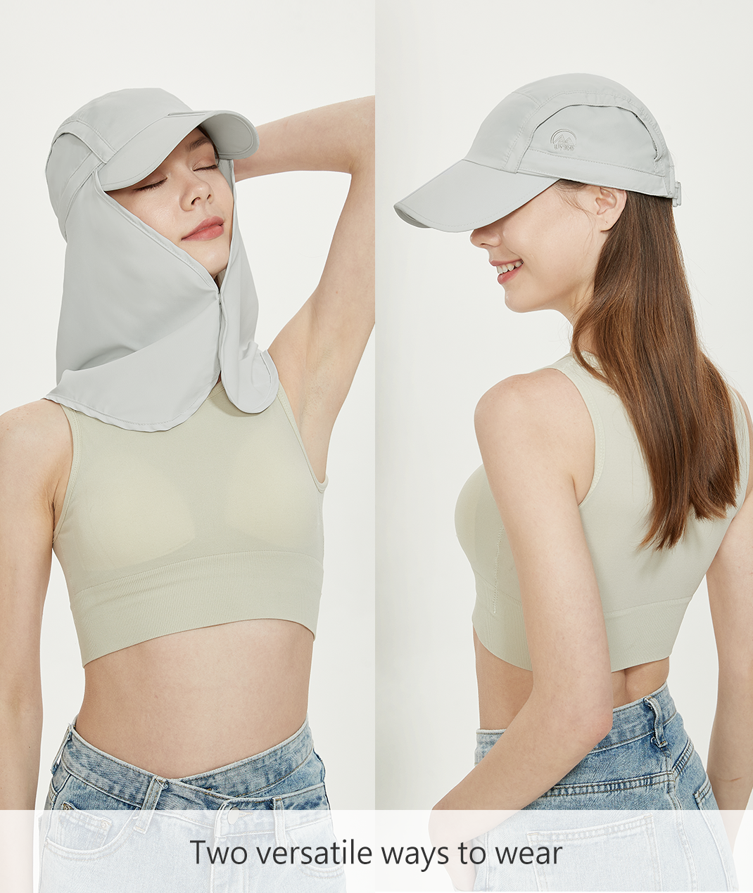 Suptex Cap With Hat Drape Unisex UPF50+