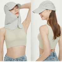 Suptex Cap With Hat Drape Unisex UPF50+