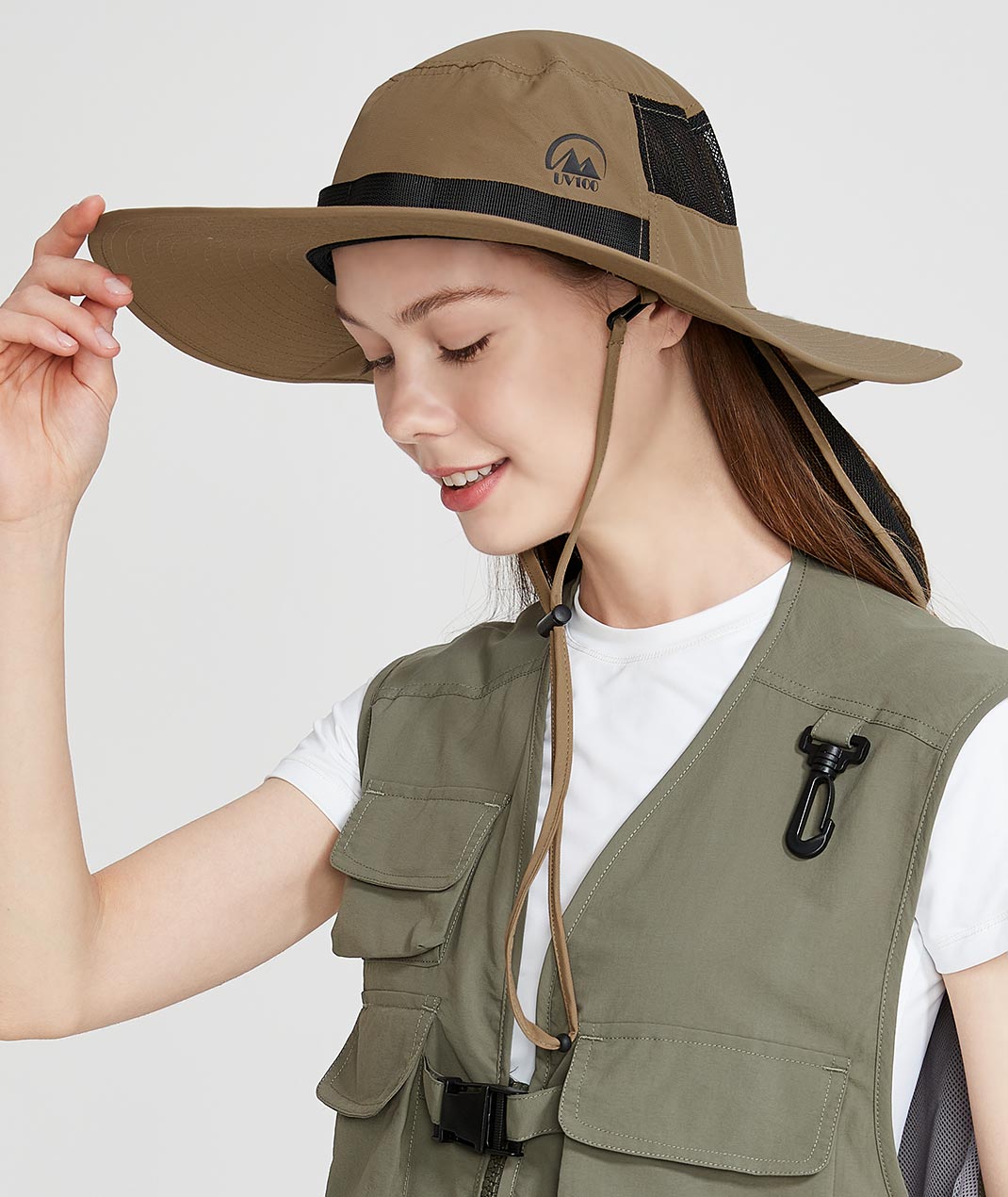 Suptex-ECO Mosquito Repellent Hat Unisex UPF50+