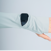 Silver Fiber Antibacterial Sleeves Unisex UPF50+
