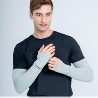 Silver Fiber Antibacterial Sleeves Unisex UPF50+