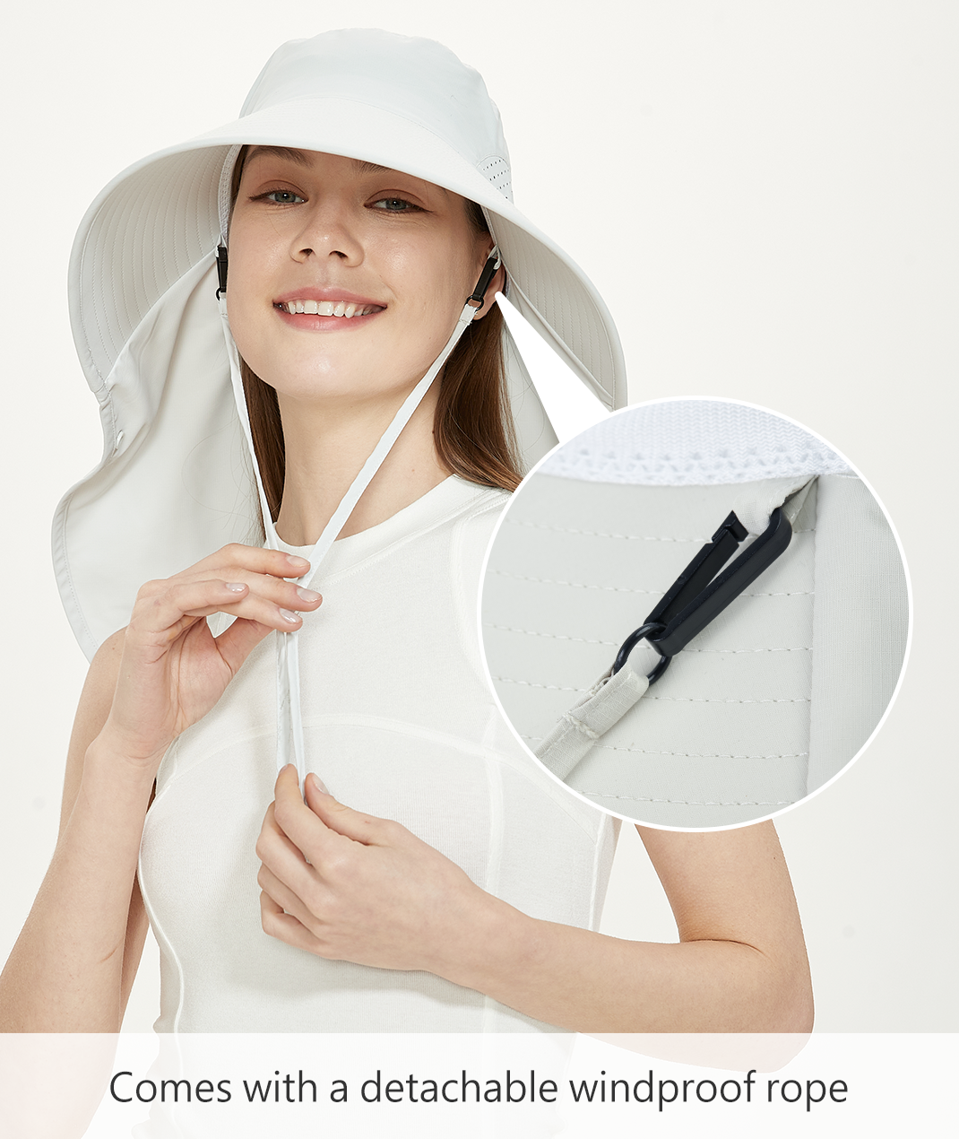 Suptex Legionnaire Hat with Mask Unisex UPF50+