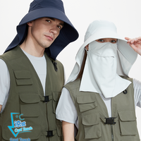 Suptex Legionnaire Hat with Mask Unisex UPF50+