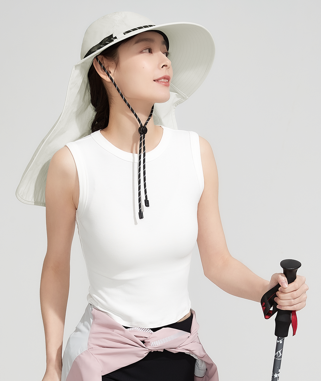 Suptex-REC TR Cover Neck Hat Unisex UPF50+