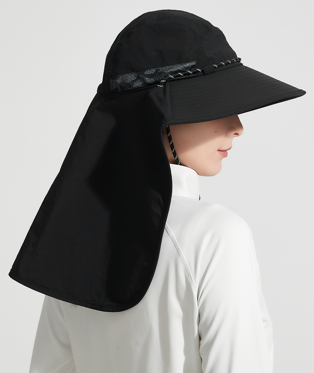 Suptex-REC TR Cover Neck Hat Unisex UPF50+