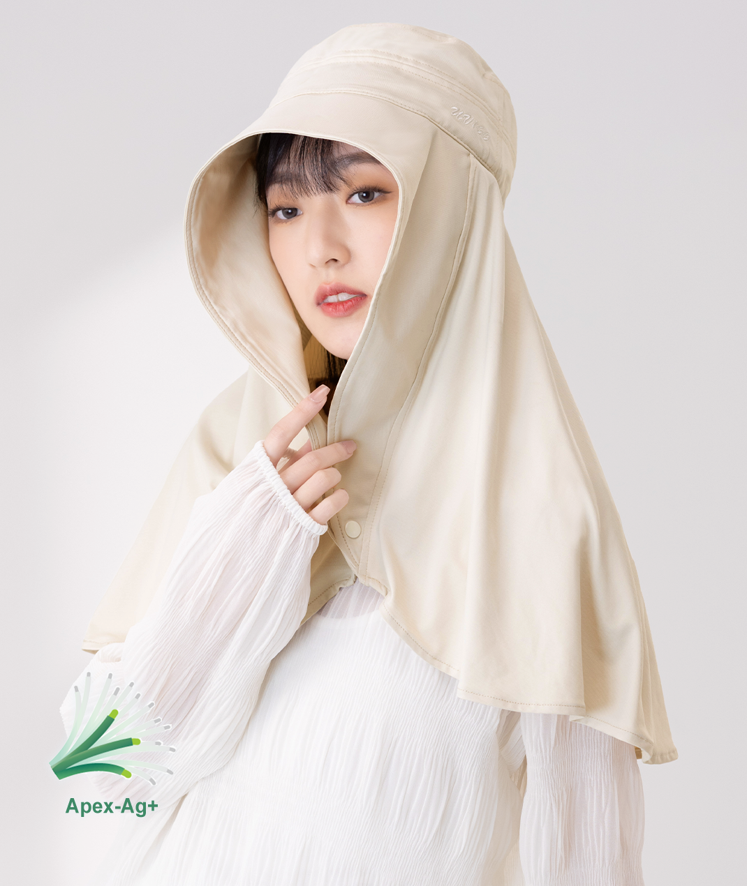 Silver Fiber Antibacterial Hat UPF50+