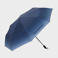 Three Fold Gradient Umbrella UPF50+