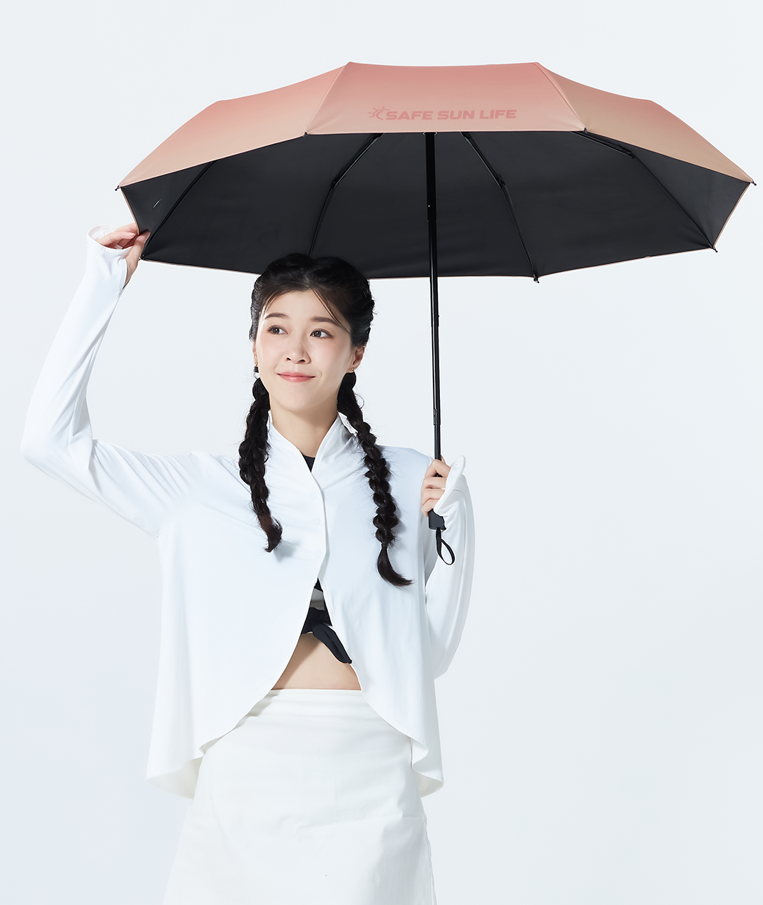 Three Fold Gradient Umbrella UPF50+
