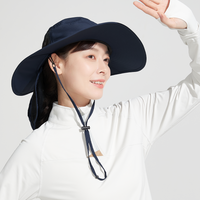 Suptex Hiking Hat With Hat Drape Unisex UPF50+