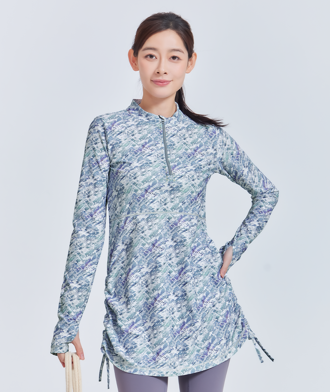 Long Sleeve Swim Dress UPF50+