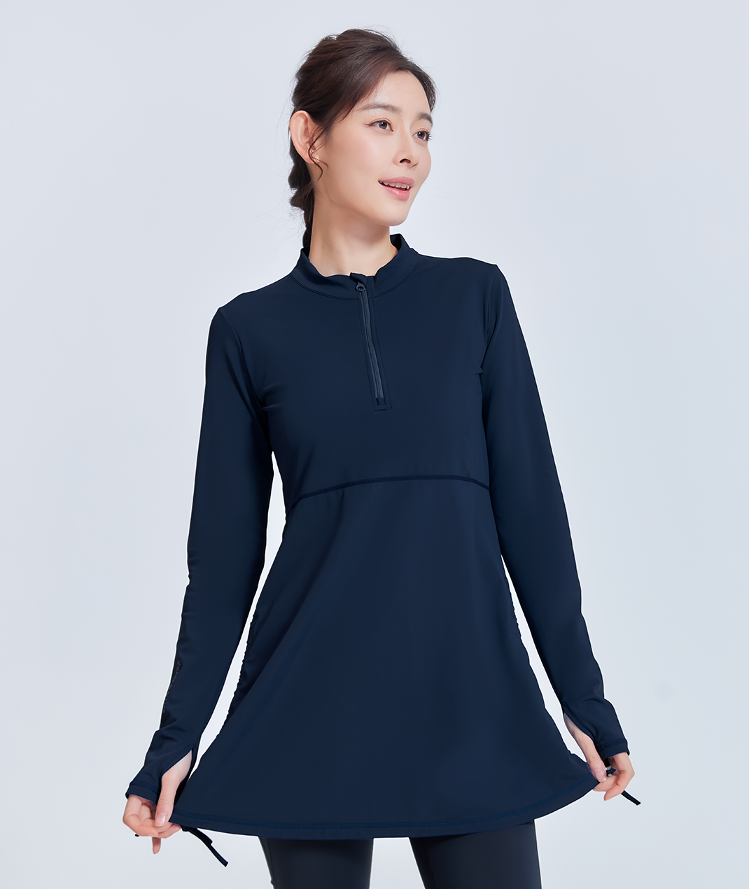 Long Sleeve Swim Dress UPF50+