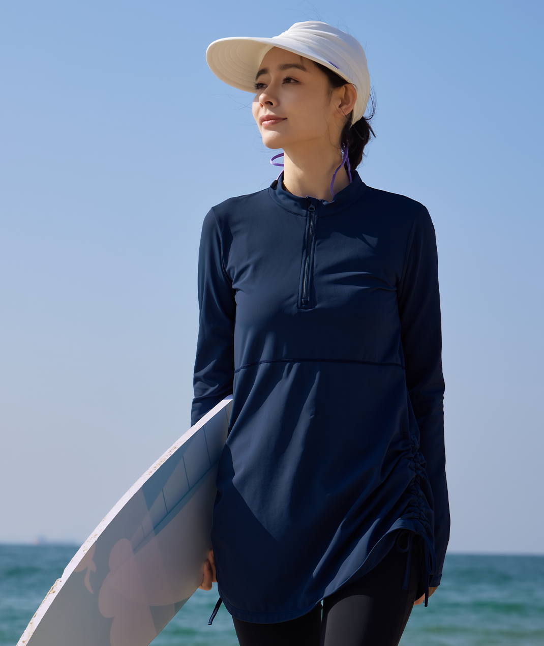 Long Sleeve Swim Dress UPF50+