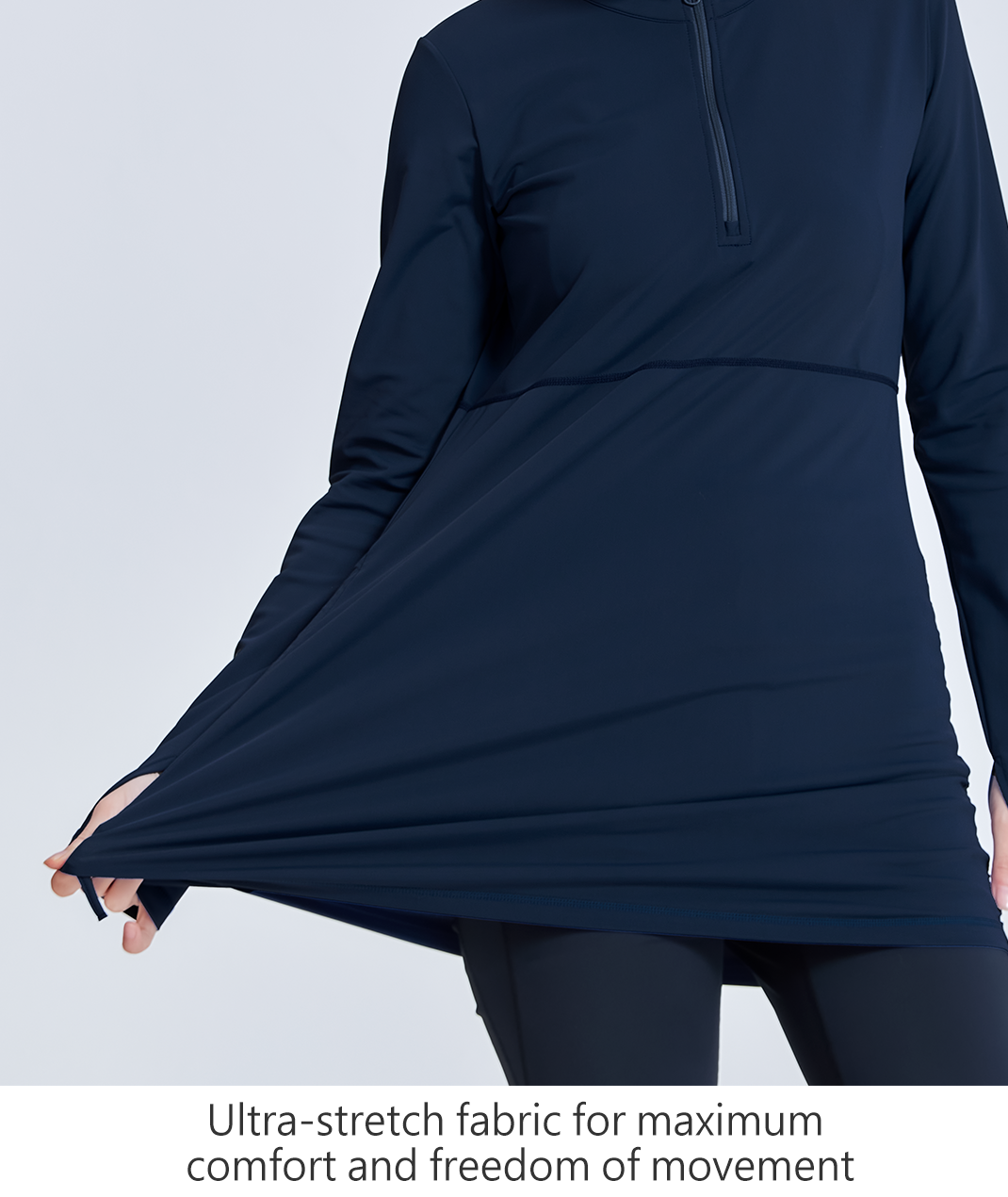 Long Sleeve Swim Dress UPF50+