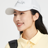 Soft Cotton Cap with Stylish Bow UPF50+