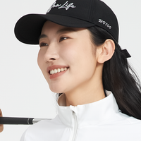 Soft Cotton Cap with Stylish Bow UPF50+