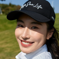 Soft Cotton Cap with Stylish Bow UPF50+