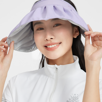 Shell-Inspired Hollow Hairband Hat UPF50+