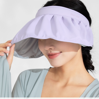 Shell-Inspired Hollow Hairband Hat UPF50+