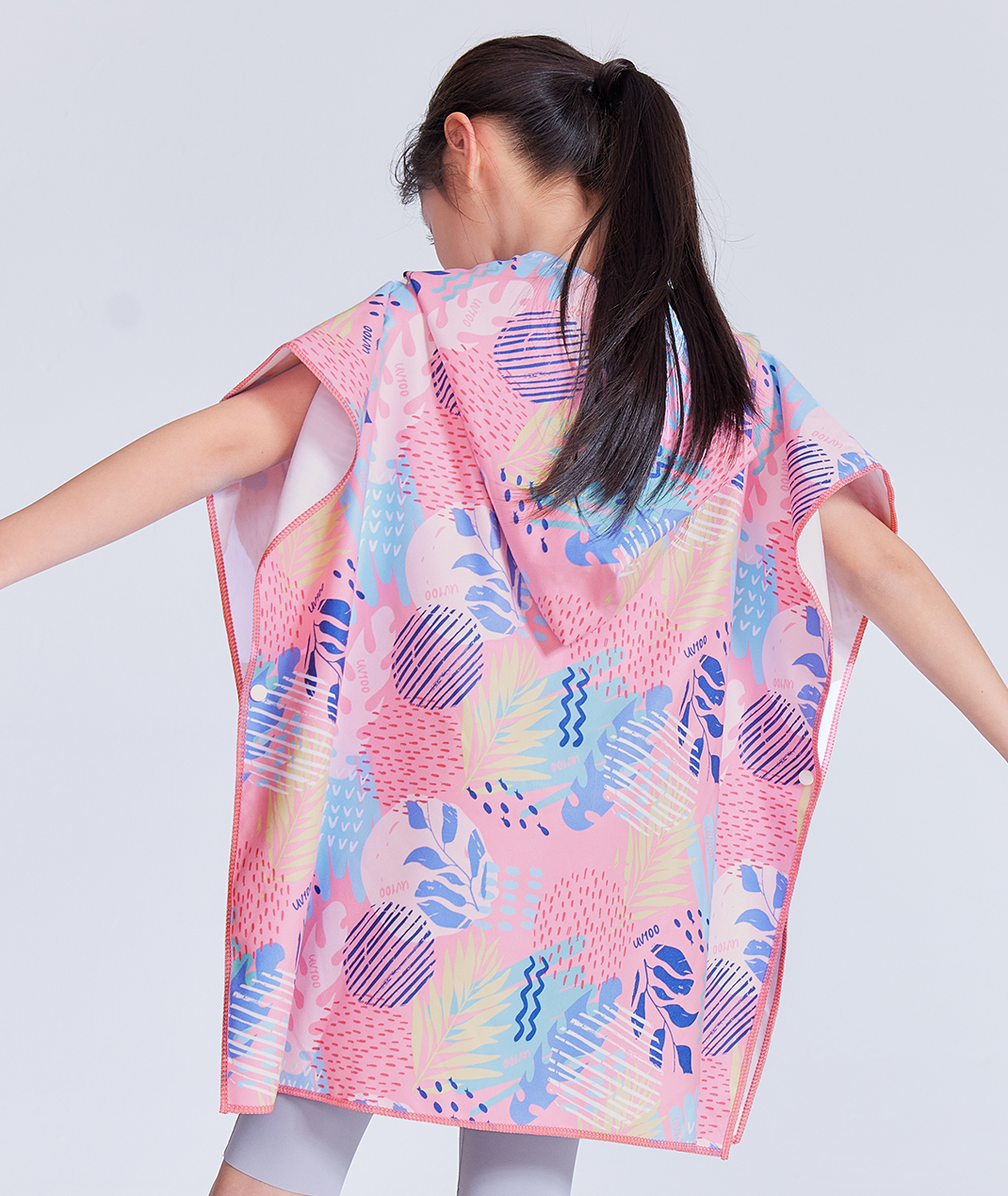Kids Microfiber Poncho UPF50+