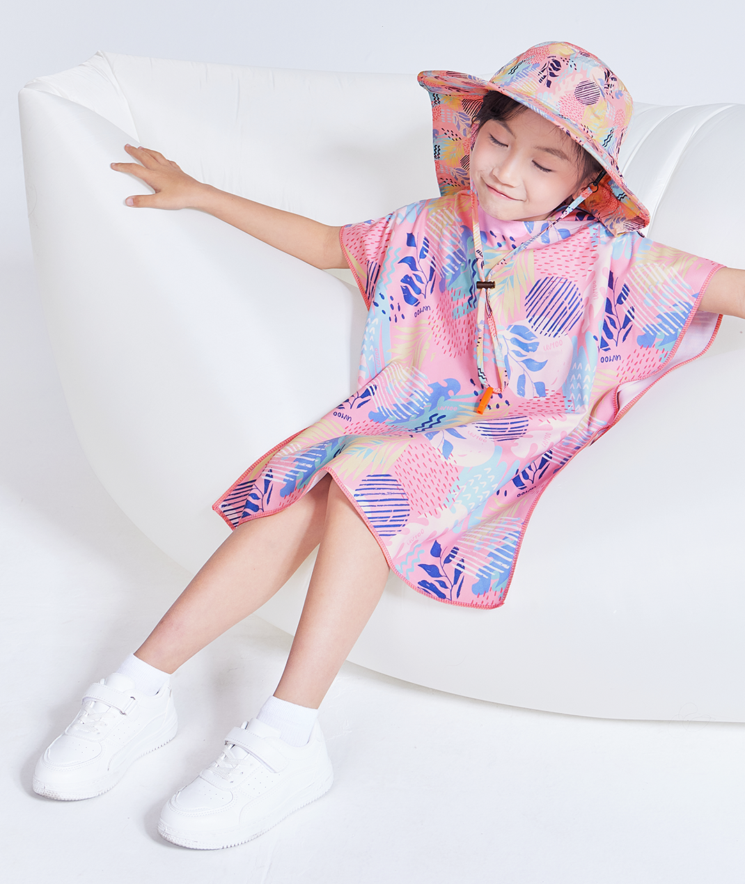 Kids Microfiber Poncho UPF50+