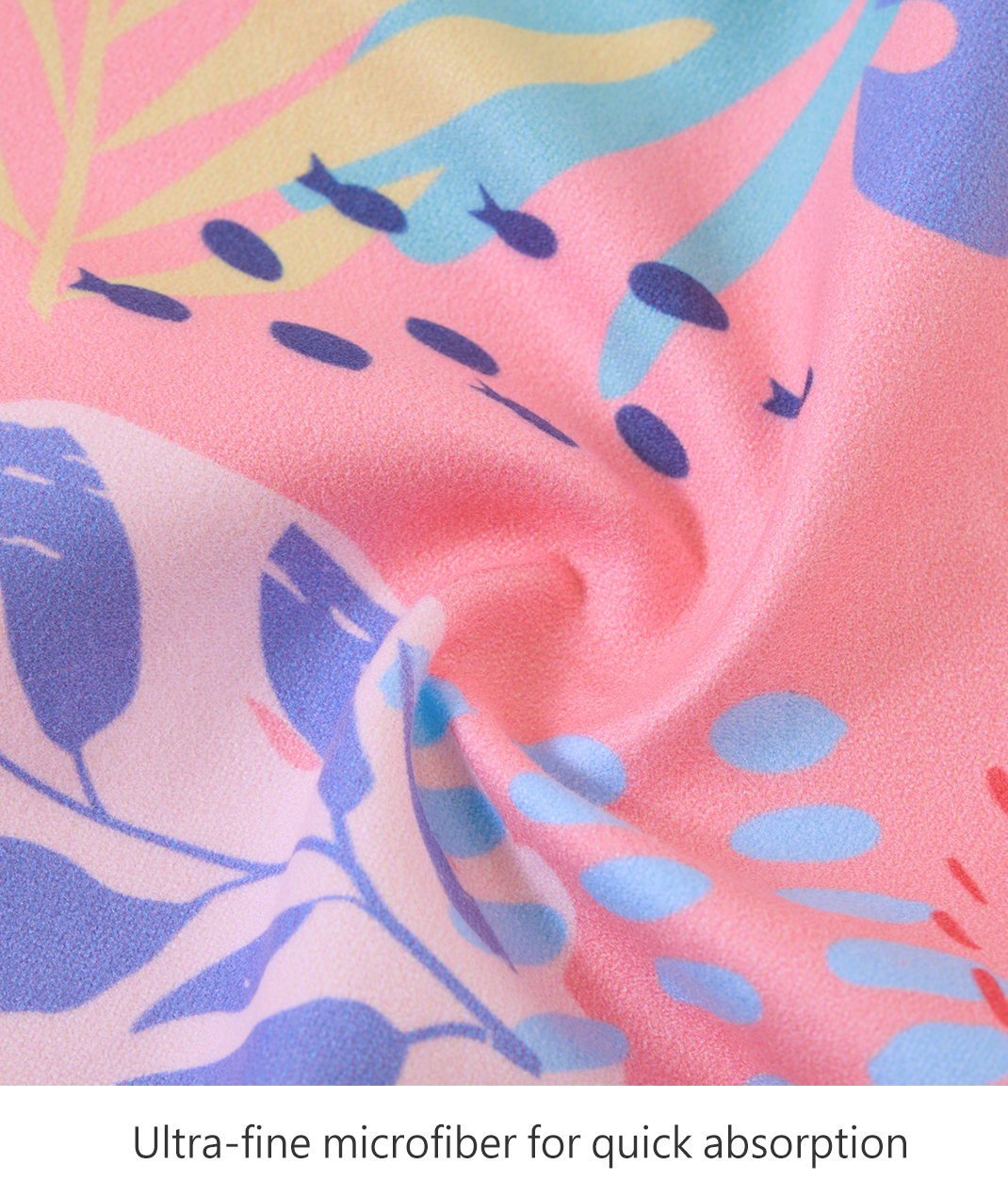 Kids Microfiber Poncho UPF50+