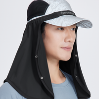 Apex Hat Drape With Mesh Panel Unisex UPF50+