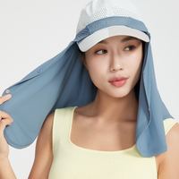 Apex Hat Drape With Mesh Panel Unisex UPF50+