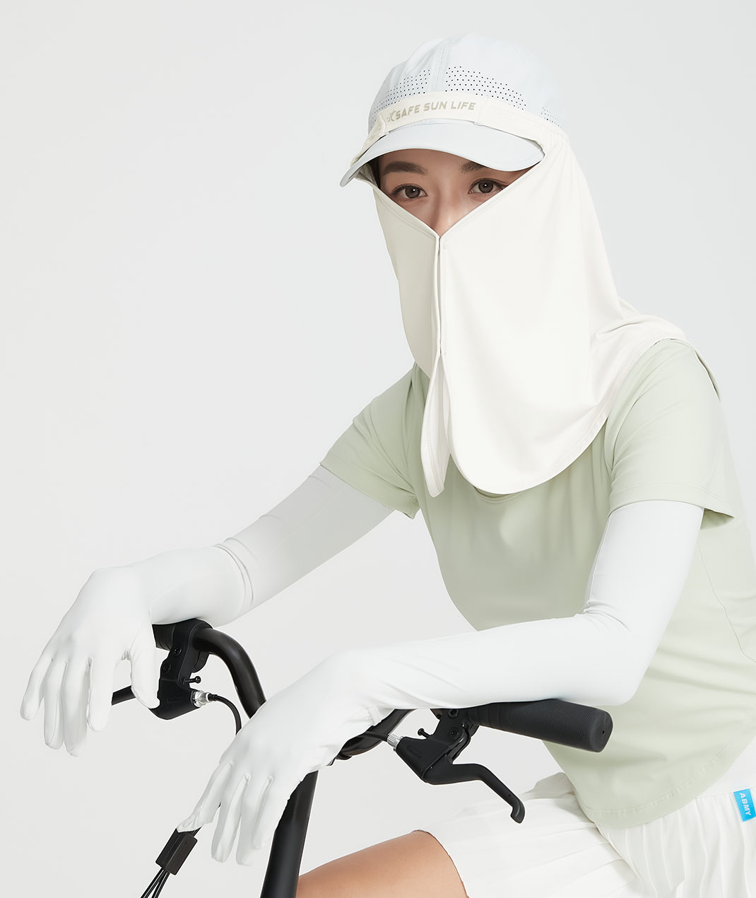 Apex Hat Drape With Mesh Panel Unisex UPF50+