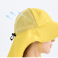 Suptex-ECO Mosquito Repellent Legionnaire Hat Unisex UPF50+