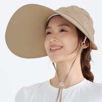 Suptex Convertible Wide-Brim Sun Hat & Visor Unisex UPF50+