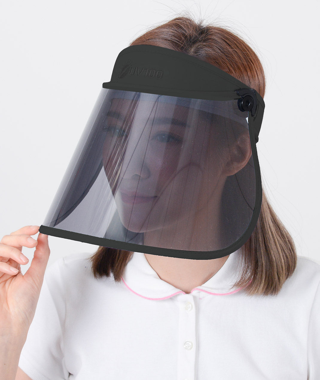 Roll-up Polarized Lens Visor Hat Unisex UPF50+