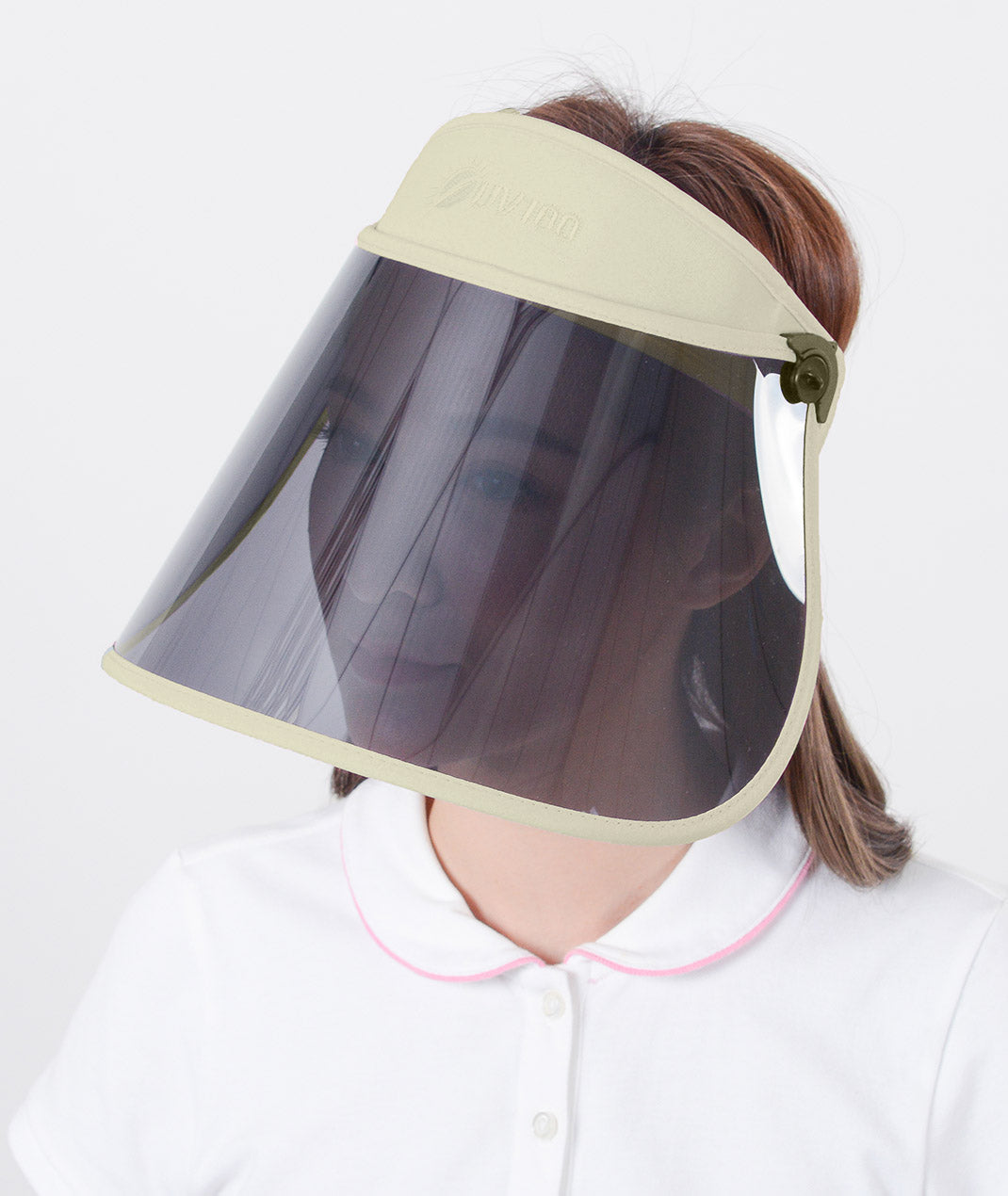 Roll-up Polarized Lens Visor Hat Unisex UPF50+