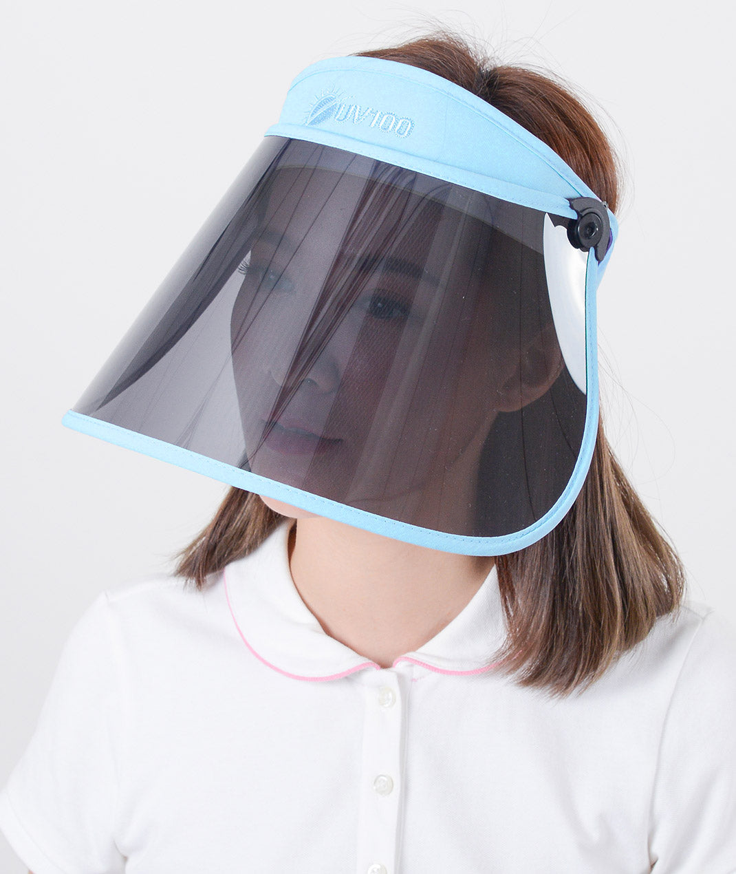 Roll-up Polarized Lens Visor Hat Unisex UPF50+