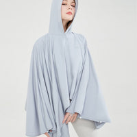 Lightweight Hooded Cape UPF50+