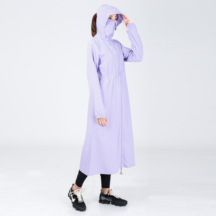 Suptex Long Hooded Jacket UPF50+