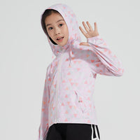 Suptex Printed Hooded Jacket Kid UPF50+