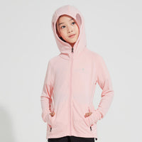 Apex Hooded Jacket Spliced Mesh Kid UPF50+