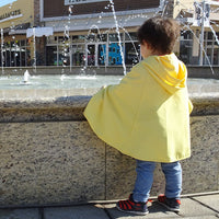 UV Cut / Cool Touch - Hoodie Cape Kid UPF50+ Suptex-Cool Collection