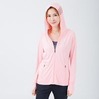 Apex Hooded Jacket Spliced Mesh UPF50+