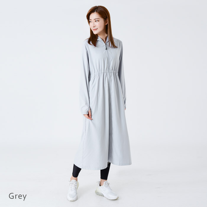 Suptex Long Hooded Jacket UPF50+