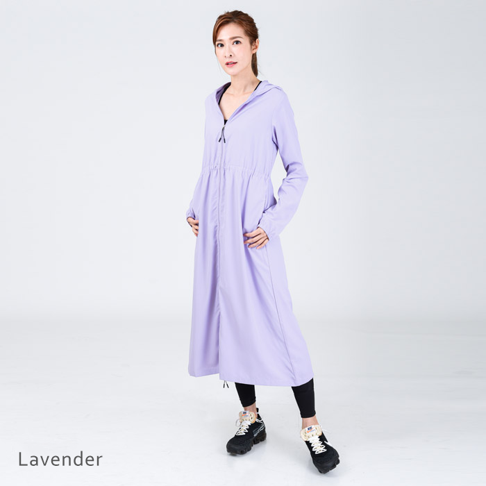 Suptex Long Hooded Jacket UPF50+