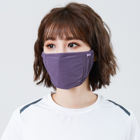 Water-Repellent Mask with Filter Unisex UPF50+