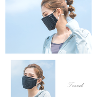 Water-Repellent Mask with Filter Unisex UPF50+