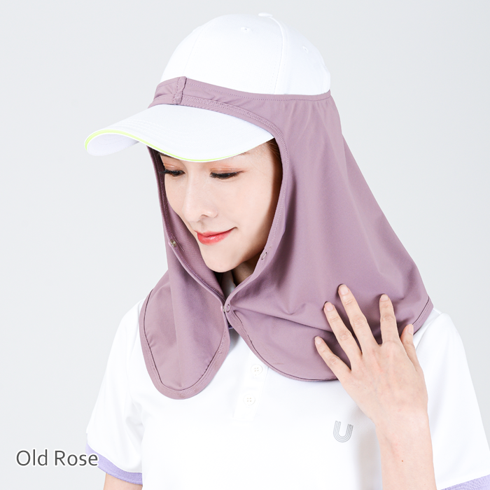 UV Cut / Cool Touch - Neck Cover Hat Drape UPF50+ Apex-Cool+ Collection