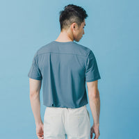 Silver Fiber Antibacterial Top Men UPF50+