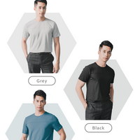 Silver Fiber Antibacterial Top Men UPF50+