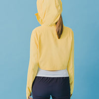 Suptex Packable Crop Hooded Jacket UPF50+